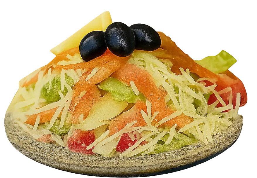 Caesar Salad with Fish