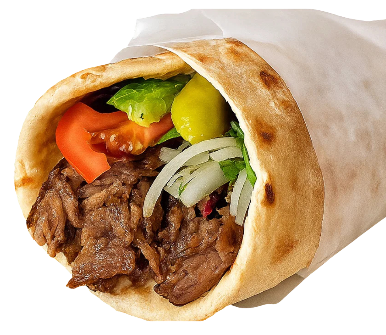 Meat Doner Wrap